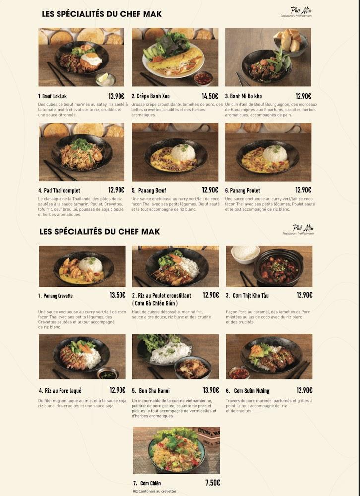 Pho Mui - Menu Image 3